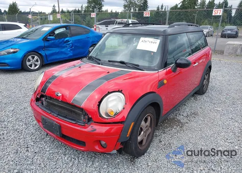 2009 Mini Cooper Clubman from USA, damaged, VIN WMWML335X9TX34560